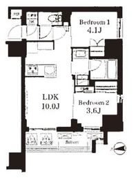 フレンシア御徒町 704 間取り図