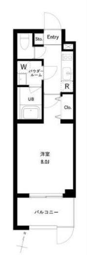 アーバンパーク梅島 106 間取り図