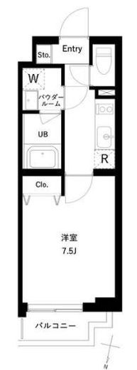 アーバンパーク梅島 107 間取り図