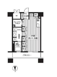 ピエス綱島 333 間取り図
