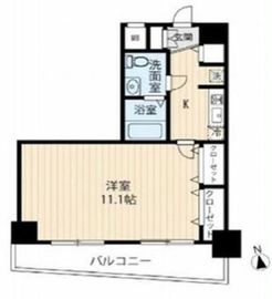 ARCOBALENO MUSASHIKOYAMA (アルコバレーノ武蔵小山) 6階 間取り図