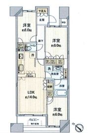 パークホームズ新小岩ステーションサイドレジデンス 10階 間取り図