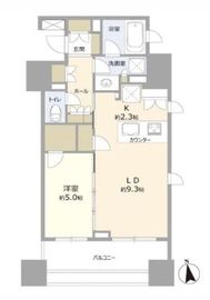 ガーデングラス御茶ノ水 4階 間取り図