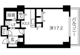 シティコート目黒 4-218 間取り図