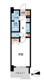 プライマル浅草橋 1005 間取り図