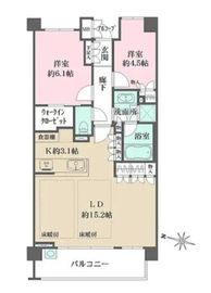 パークハウス中村橋コルニエ 3階 間取り図