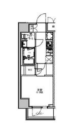S-RESIDENCE押上south (エスレジデンス押上サウス) 203 間取り図