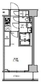 S-RESIDENCE押上south (エスレジデンス押上サウス) 202 間取り図