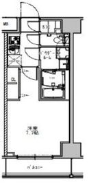 S-RESIDENCE押上south (エスレジデンス押上サウス) 304 間取り図