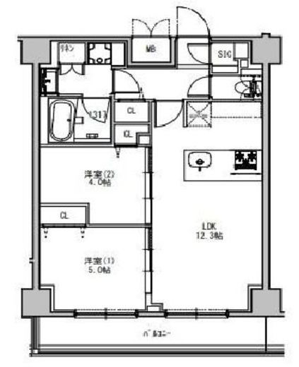 S-RESIDENCE押上south (エスレジデンス押上サウス) 702 間取り図