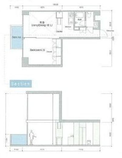 ALBA 302 間取り図