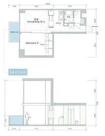 ALBA 302 間取り図