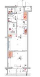 ハーモニーレジデンス武蔵小杉フォレストスクエア 111 間取り図