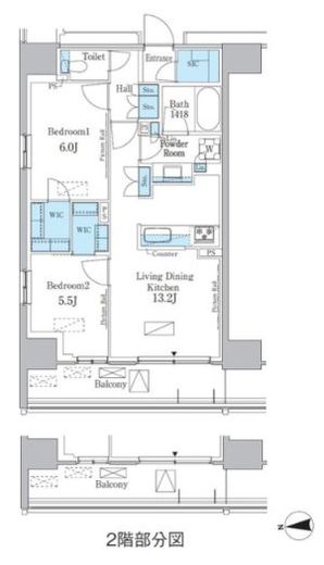 パークアクシス新宿百人町 229 間取り図