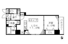 ラフィーネ日本橋 401 間取り図