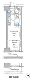 パークアクシス新宿百人町 621 間取り図