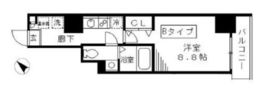 ラフィーネ日本橋 602 間取り図