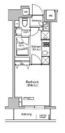 プラウドフラット荻窪Ⅱ 208 間取り図