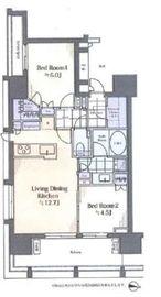 ザ・パークハウス麹町テラス 7階 間取り図
