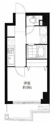レジーナエビス 902 間取り図