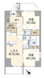 スカイライフ武蔵小山 3階 間取り図