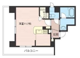 キャナルステージ芝浦 605 間取り図