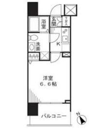 ドゥーエ大森 702 間取り図