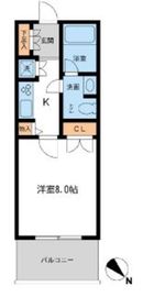 メトロタワー山下町 604 間取り図