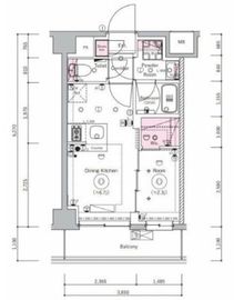 SYFORME MOTOMACHI-CHUKAGAI (シーフォルム元町中華街) 2階 間取り図