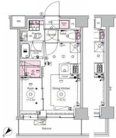 SYFORME MOTOMACHI-CHUKAGAI (シーフォルム元町中華街) 3階 間取り図