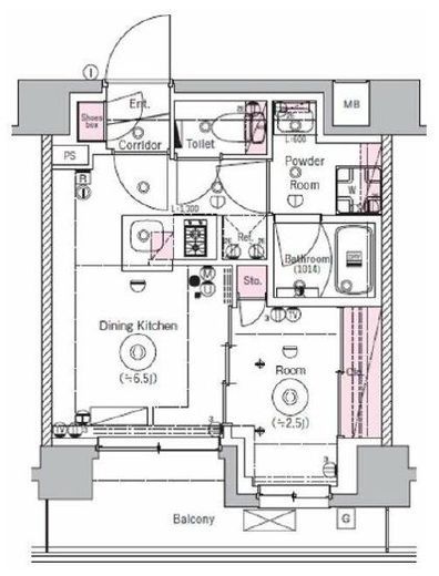 SYFORME MOTOMACHI-CHUKAGAI (シーフォルム元町中華街) 4階 間取り図