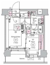 SYFORME MOTOMACHI-CHUKAGAI (シーフォルム元町中華街) 4階 間取り図