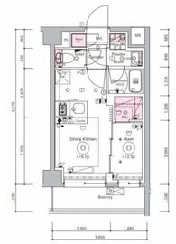 SYFORME MOTOMACHI-CHUKAGAI (シーフォルム元町中華街) 2階 間取り図