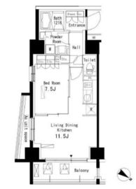 パークアクシス板橋本町弐番館 309 間取り図