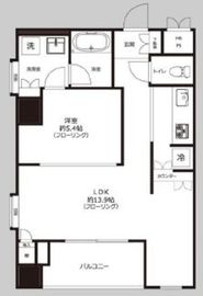 ヴェルティーク新中野 9階 間取り図