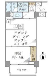 カナルグランデ 2階 間取り図