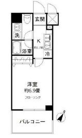 フォレシティ豊洲 711 間取り図