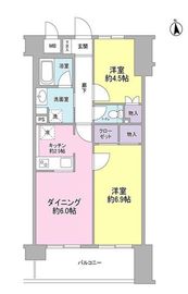 コンフォリア赤羽岩淵 607 間取り図