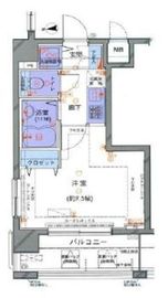 ラグジュアリーアパートメント三田慶大前 3階 間取り図