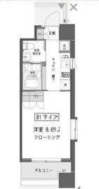 ガーデン蒲田 628 間取り図