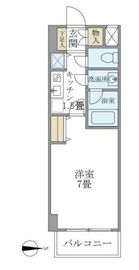 北品川アパートメント 302 間取り図
