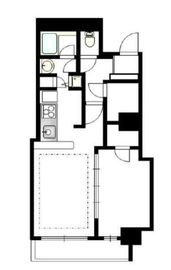 横濱ディアタワー 915 間取り図