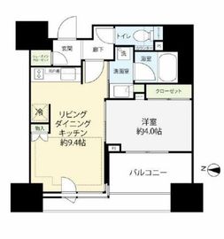 ブリリア亀戸 12階 間取り図