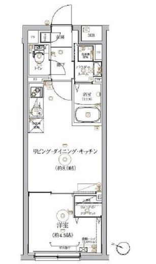 RELUXIA大塚 (リルシア大塚) 2階 間取り図