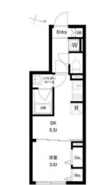WHARF大井町west 405 間取り図