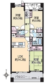 D'クラディア上大岡 2階 間取り図