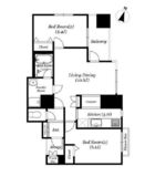 グローリオ桜木町音楽通り 8階 間取り図