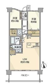 ヴェレーナグラン山手 6階 間取り図