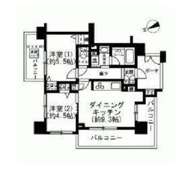 クリオ新江古田 4階 間取り図