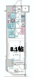 ジェノヴィア新宿御苑グリーンヴェール 14階 間取り図